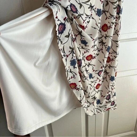 The Moon high neck collared sleeveless full length maxi dress women’s size large - Picture 11 of 12